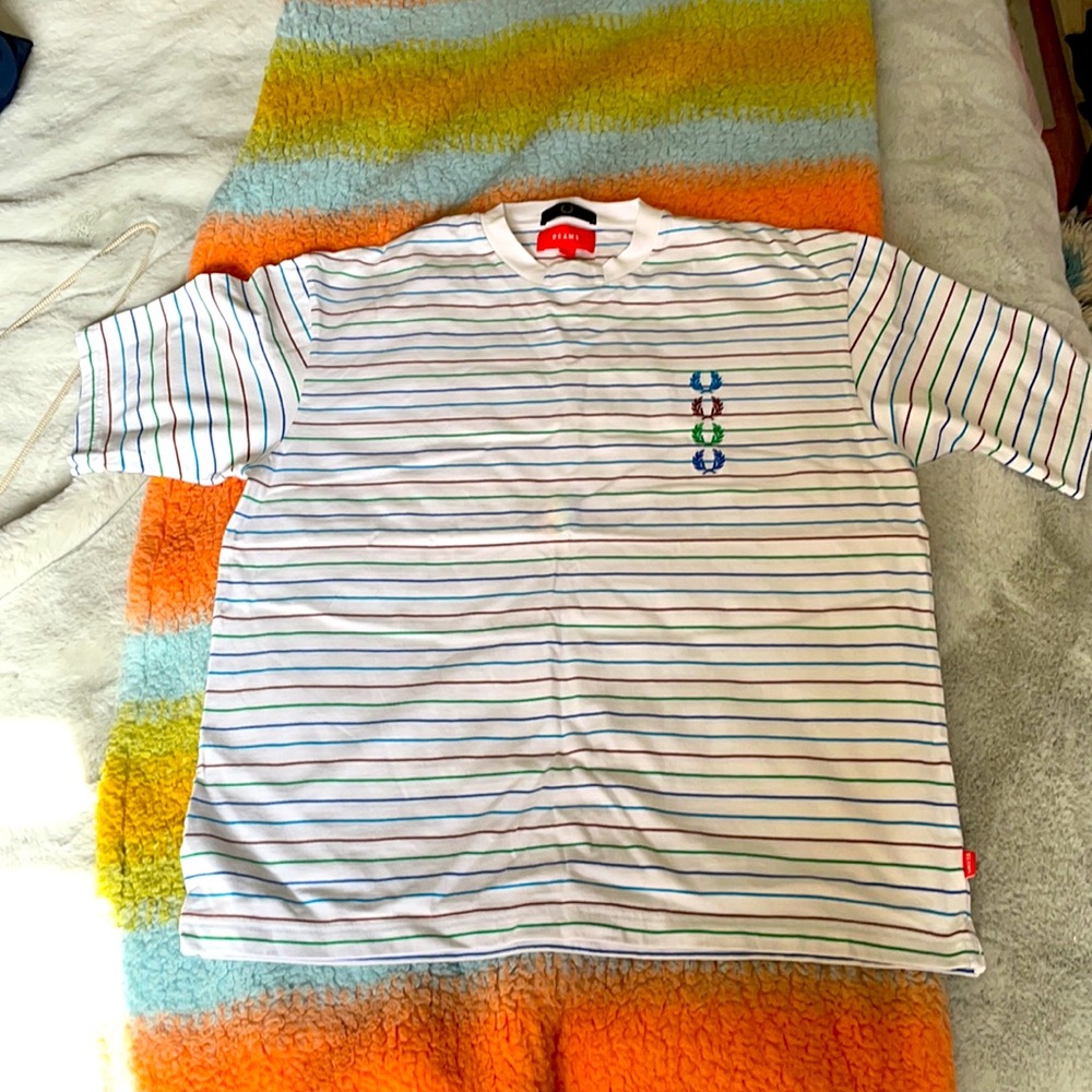 Fred Perry x Beams : oversized stripe